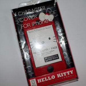 Hello Kitty Sanrio iPhone 4 Front and Back Case
